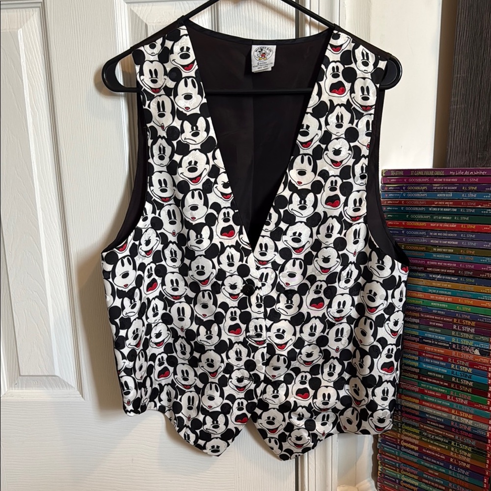 Mickey Mouse Patterned Vest
